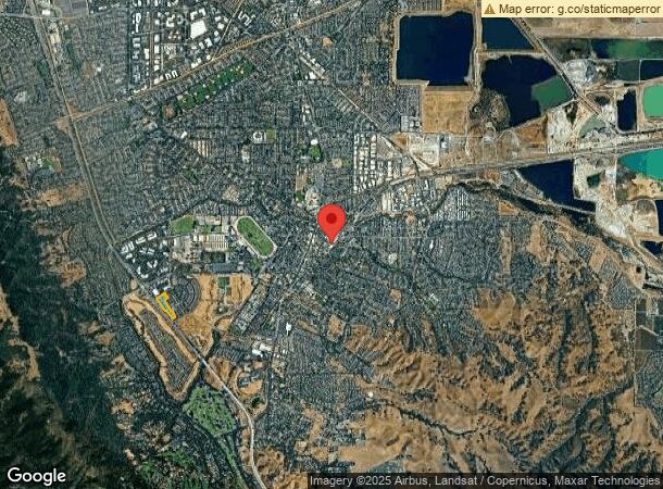  1600 Valley Ave, Pleasanton, CA Parcel Map