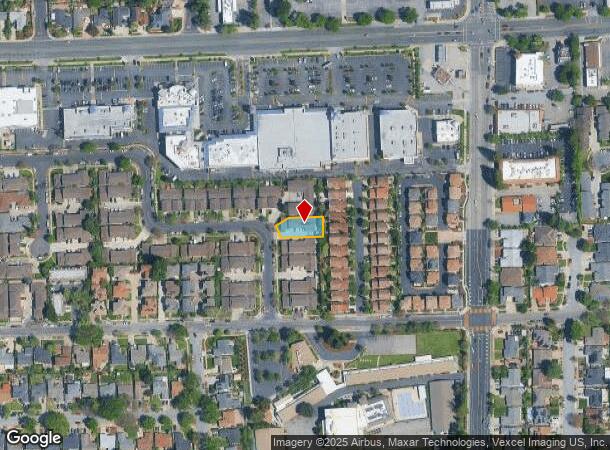 1669 Whitwood Ln, Campbell, CA Parcel Map