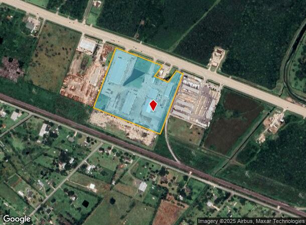 21340 Highway 6, Manvel, TX Parcel Map