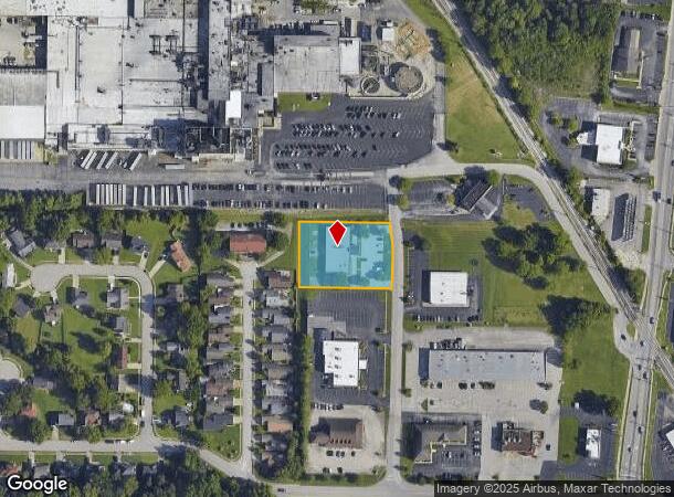  3215 Ballard Ln, New Albany, IN Parcel Map