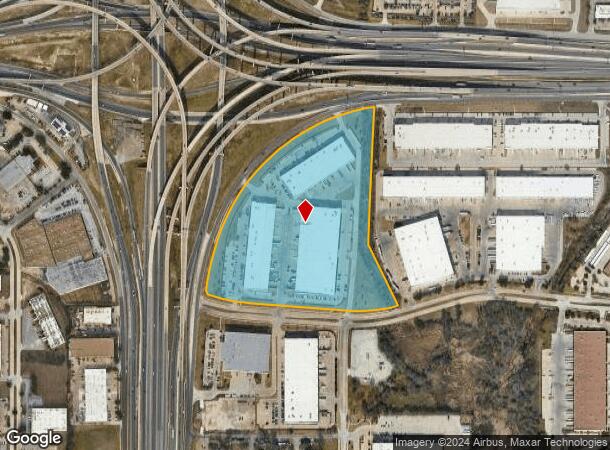  2701 Northern Cross Blvd, Fort Worth, TX Parcel Map