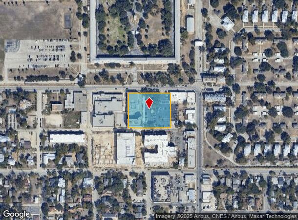  1422 E Grayson St, San Antonio, TX Parcel Map