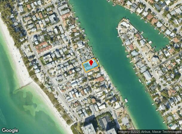 7963 Bayshore Dr, Treasure Island, FL Parcel Map