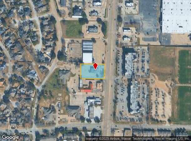  4960 S Cooper St, Arlington, TX Parcel Map