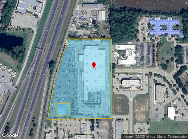  874 E I 10 Service Rd, Slidell, LA Parcel Map