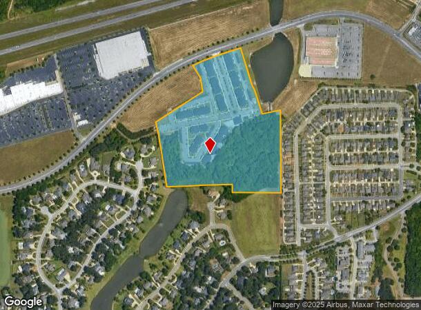 8462 Eastchase Pky, Montgomery, AL Parcel Map