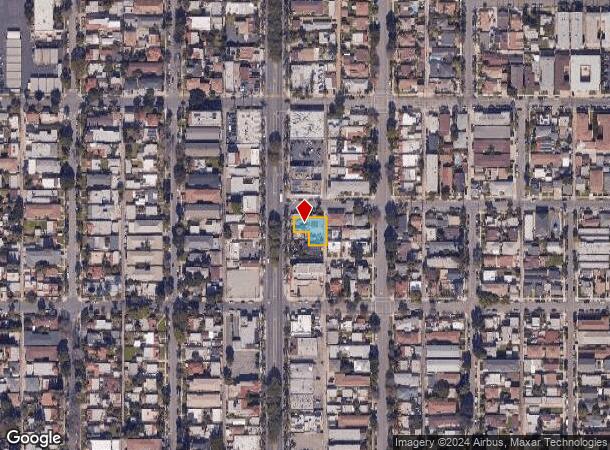  2336-2338 Pacific Ave, Long Beach, CA Parcel Map