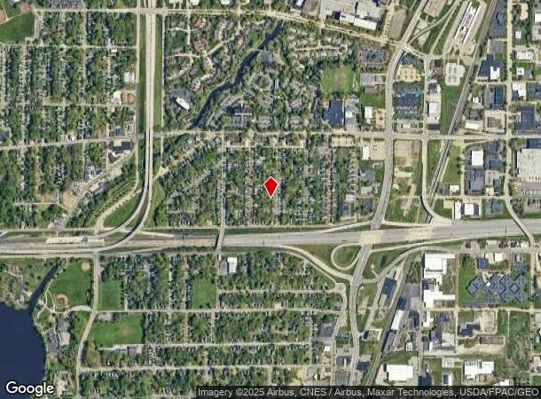  802 Harvard St, Akron, OH Parcel Map