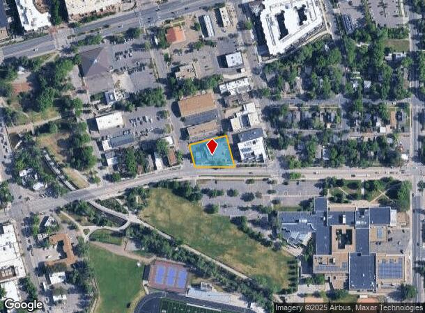 1405 Arapahoe Ave, Boulder, CO Parcel Map