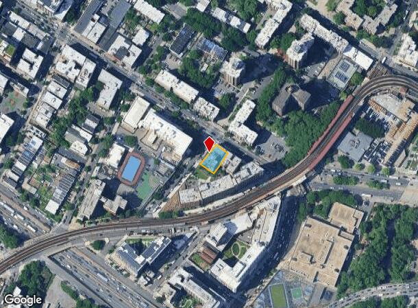 1950 Bryant Ave, Bronx, NY Parcel Map
