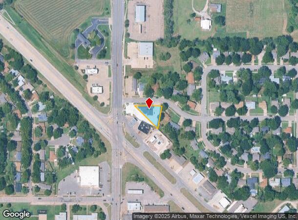 1210 N Rock Rd, Mulvane, KS Parcel Map