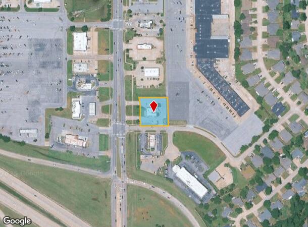  1299 Garth Brooks Blvd, Yukon, OK Parcel Map