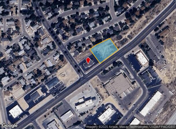  2701 Foothill Blvd, Rock Springs, WY Parcel Map