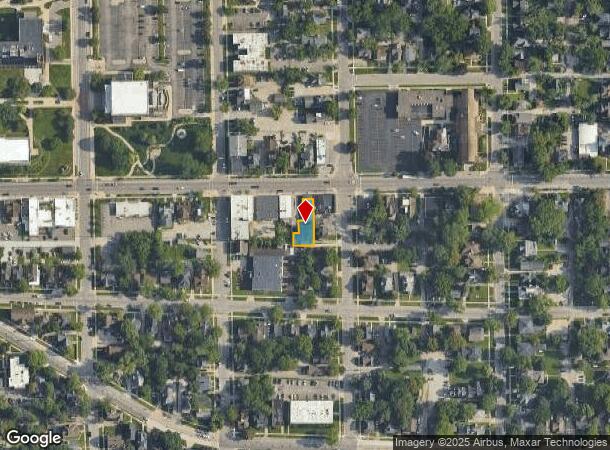 511 W Cross St, Ypsilanti, MI Parcel Map