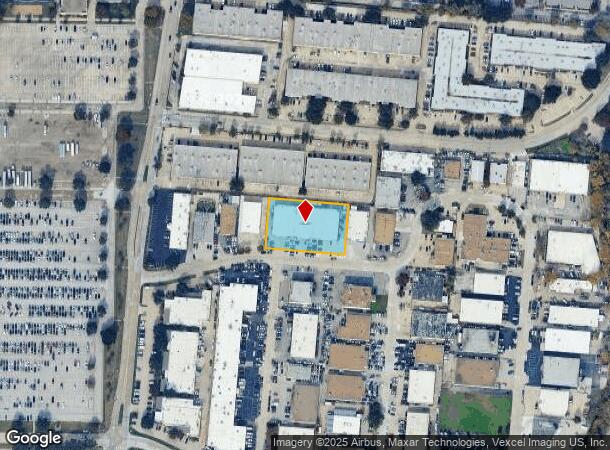  13664 Floyd Cir, Dallas, TX Parcel Map