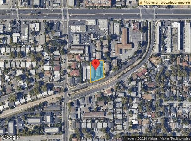  1370 Calabazas Blvd, Santa Clara, CA Parcel Map