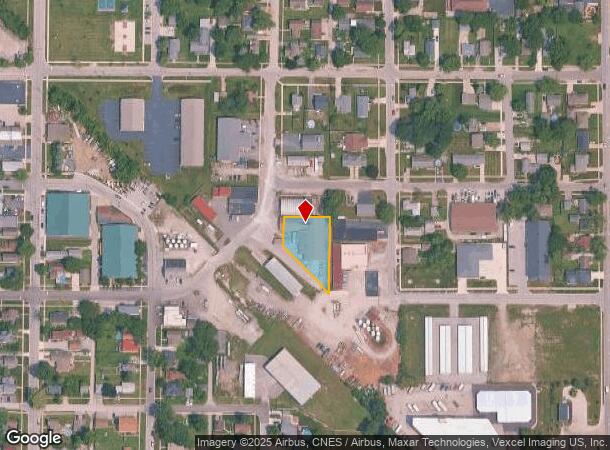  500 Sheridan St, Crown Point, IN Parcel Map