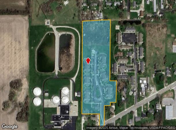 1265 W Fremont Rd W, Port Clinton, OH Parcel Map