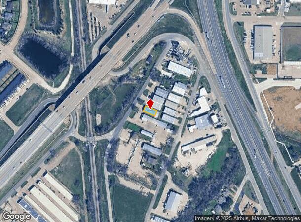 406 N Commerce St, Burleson, TX Parcel Map
