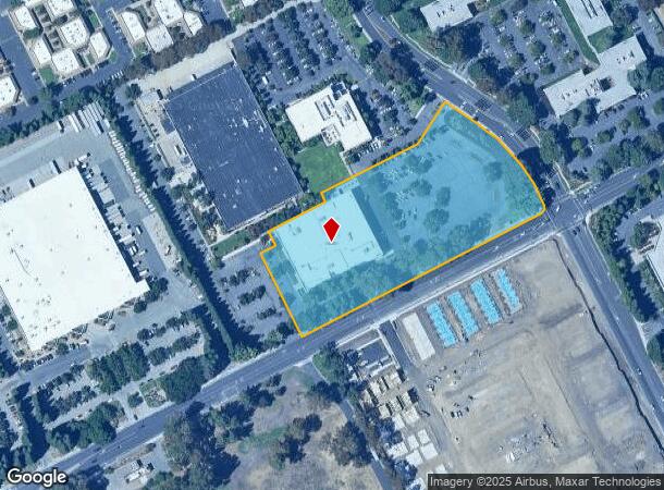  4600 Norris Canyon Rd, San Ramon, CA Parcel Map