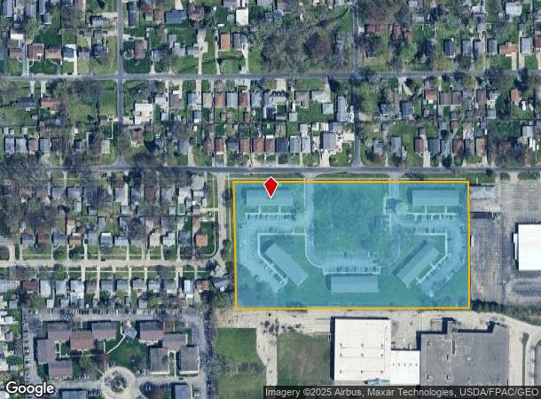  1861 Christian Ave, Toledo, OH Parcel Map