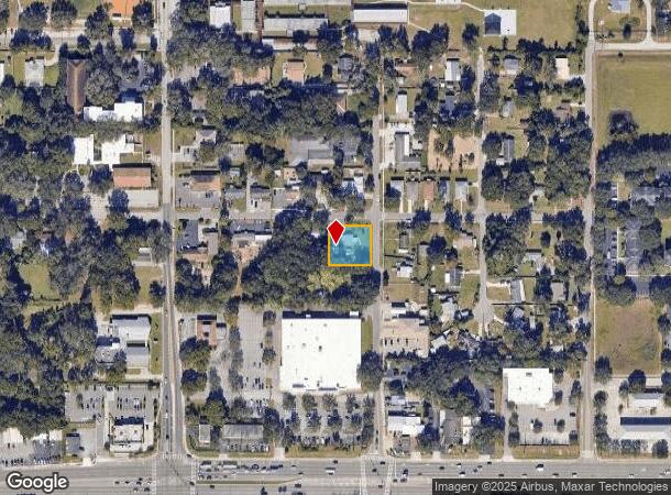 126 Ridgewood Ave, Brandon, FL Parcel Map