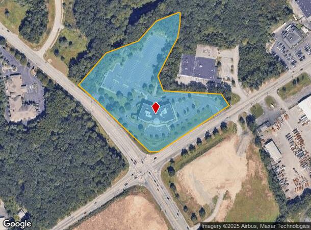  1005 Douglas Pike, Smithfield, RI Parcel Map