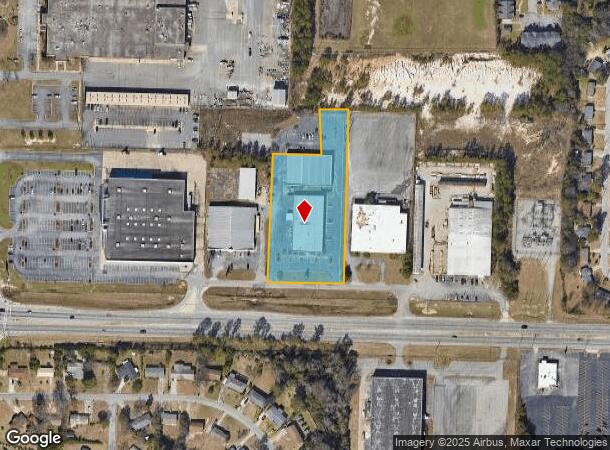  1667 Eisenhower Pky, Macon, GA Parcel Map