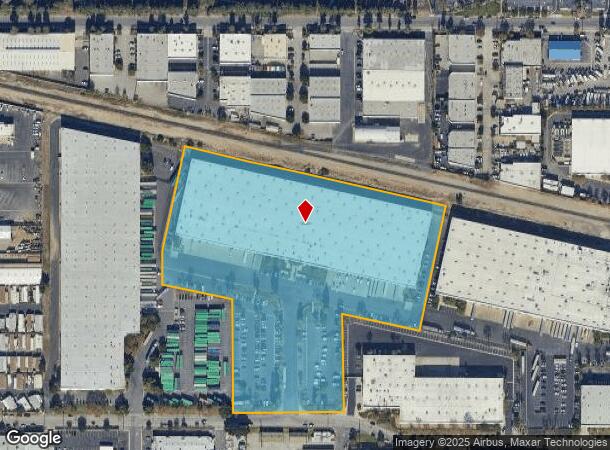985 W 8Th St, Azusa, CA Parcel Map