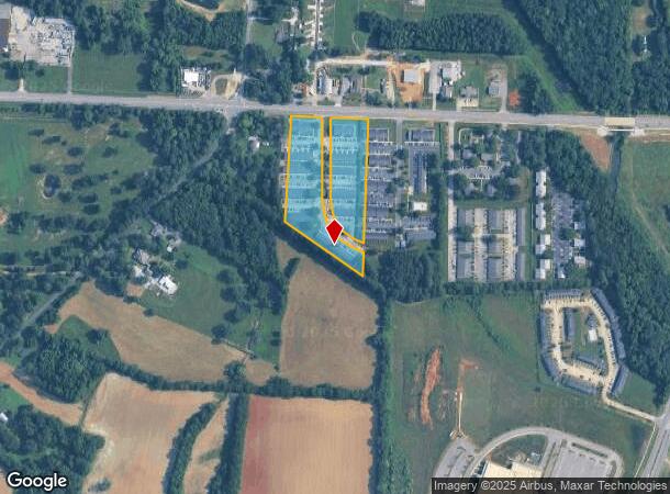  1400 E Elm St, Athens, AL Parcel Map