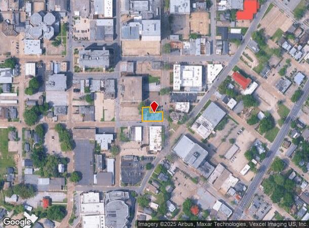  736 Jefferson St, Lafayette, LA Parcel Map
