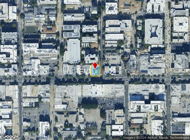  6601-6609 Hollywood Blvd, Los Angeles, CA Parcel Map