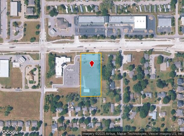  1743 E 23Rd St, Lawrence, KS Parcel Map