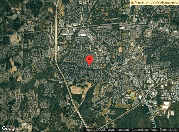  1000 S Amethyst Crest Way, Apex, NC Parcel Map