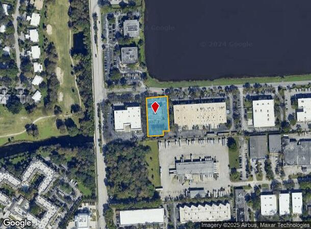  3500 Gateway Dr, Pompano Beach, FL Parcel Map