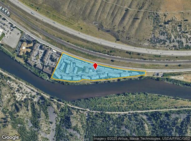 1405 E Broadway St, Missoula, MT Parcel Map