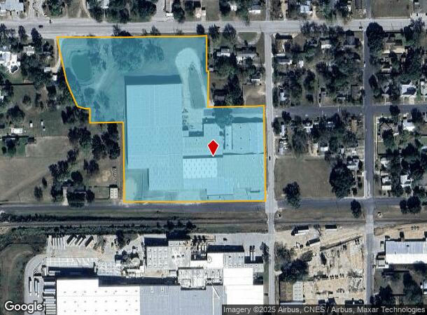  N Main St At James Ave, Schulenburg, TX Parcel Map