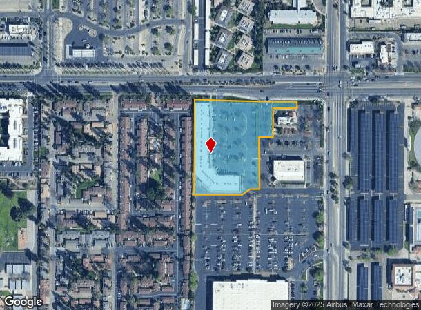 5150 E Cesar Chavez Blvd, Fresno, CA Parcel Map