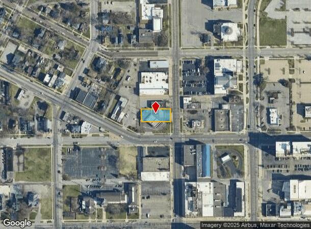  18 Nw Corner Lafayette Lasalle, South Bend, IN Parcel Map