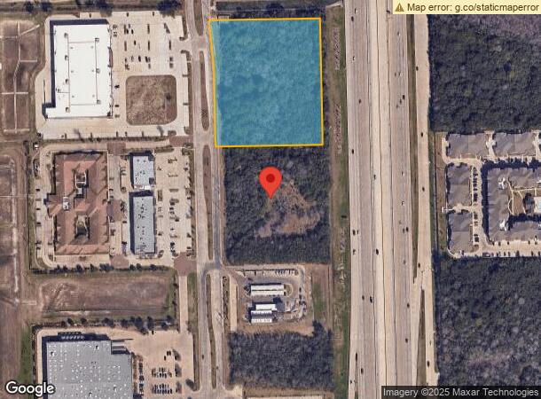  2814 Business Center Dr, Pearland, TX Parcel Map