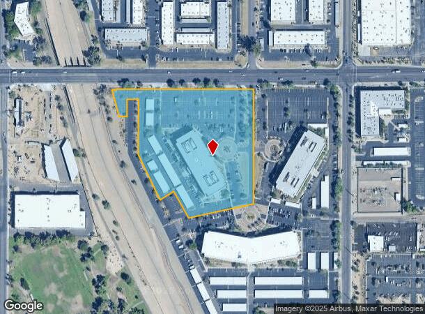  2421 W Peoria Ave, Phoenix, AZ Parcel Map