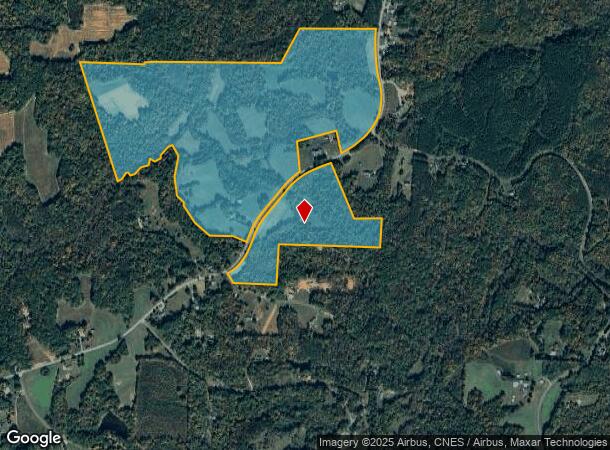  1268 Gold Hill Rd, Madison, NC Parcel Map