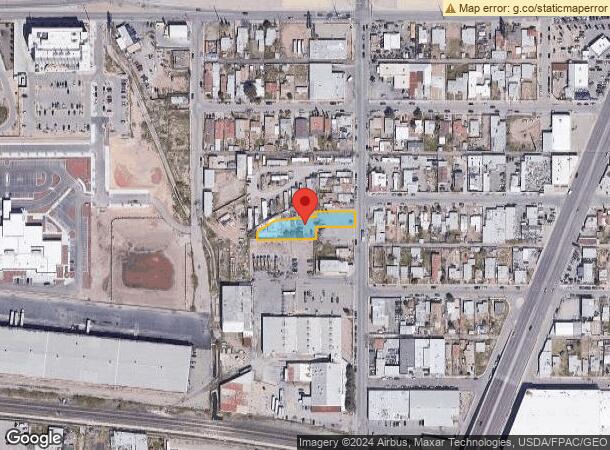  321 Chelsea St, El Paso, TX Parcel Map