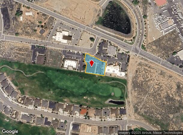  1425 Vista Ln, Carson City, NV Parcel Map