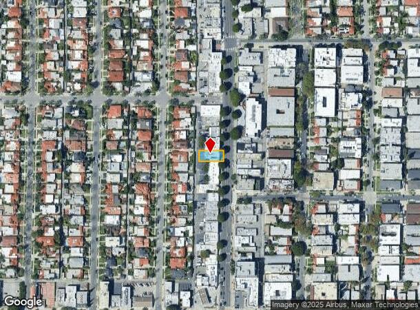  321 S Robertson Blvd, Beverly Hills, CA Parcel Map
