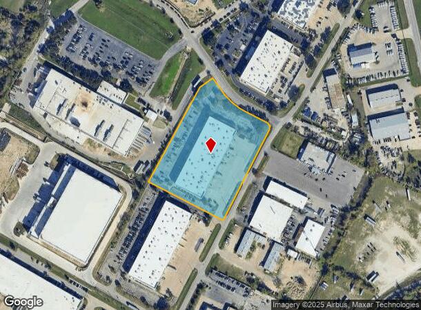  100 Michael Angelo Way, Austin, TX Parcel Map