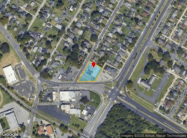  2008 Merritt Ave, Dundalk, MD Parcel Map