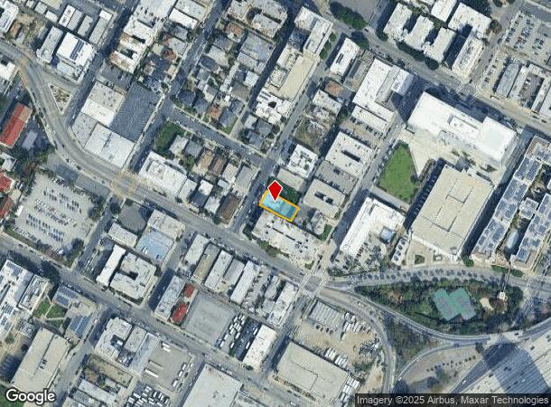 762 Hartford Ave, Los Angeles, CA Parcel Map