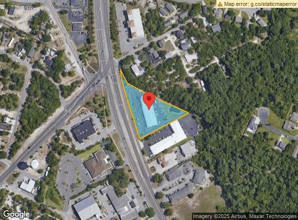  1206 Lake Park Blvd N, Carolina Beach, NC Parcel Map