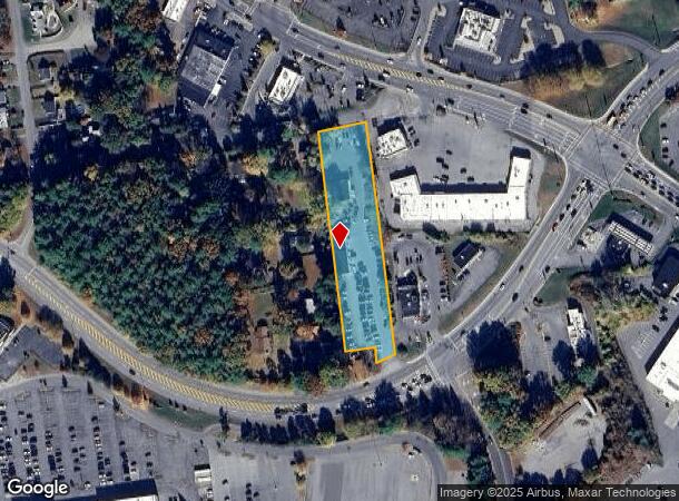 599 Aviation Rd, Queensbury, NY Parcel Map